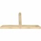 Ekena Millwork Portland Rough Sawn Timber Gable Bracket, Douglas Fir, 60"W x 32"H x 4"D x 4"F, 13/12 Pitch GBW060X32X0404POR00RDF - alternate 2